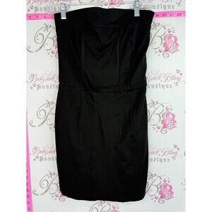 Perfect stranger dress Classic Strapless Black Sheath Dress